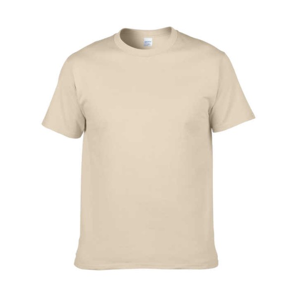 Plus Size T-shirts Blank Unisex 100% Cotton 180g White Men's T-shirts