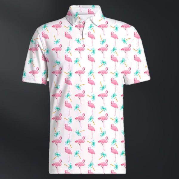 High Quality Men's Safari Style t Shirt 100% Cotton Sublimation Polo Shirt