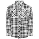 Men's Classic Check Shirts Long Sleeve Plaid Shirt Brushed Cotton Flannel Shirts