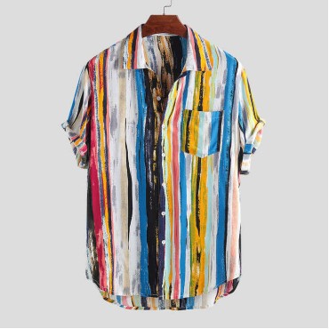 Fashion Men Shirts Q...
