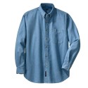 Men's Denim Shirts Design Washed Comfortable Stylish Denim Jeans Shirts