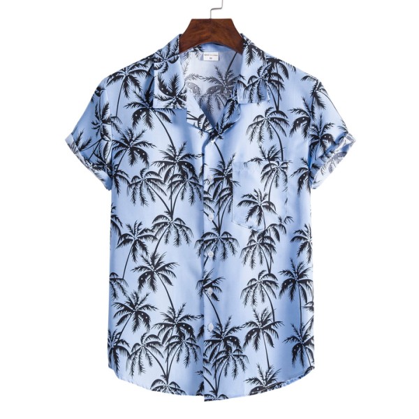 High Quality t Shirt Casual Men Printed Short Sleeves