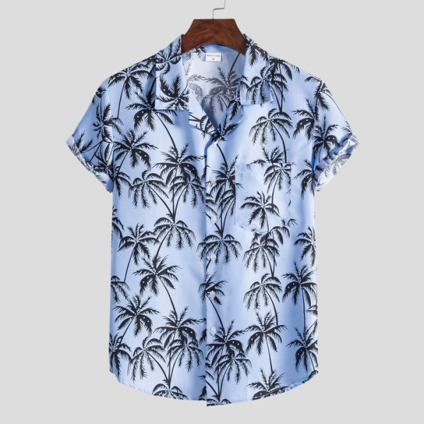 High Quality t Shirt Casual Men Printed Short Sleeves