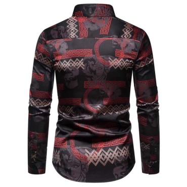 Men's Casual Long Sl...