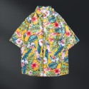 Beach Print Loose Short Sleeved
