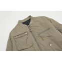 Men's Casual Autumn-Winter Flight Jacket Waterproof Padded Coat