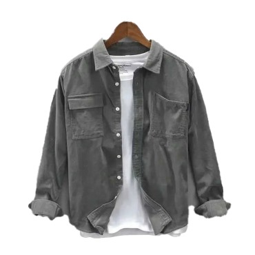 Men's Shirts Solid Y...