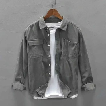Men's Shirts Solid Y...