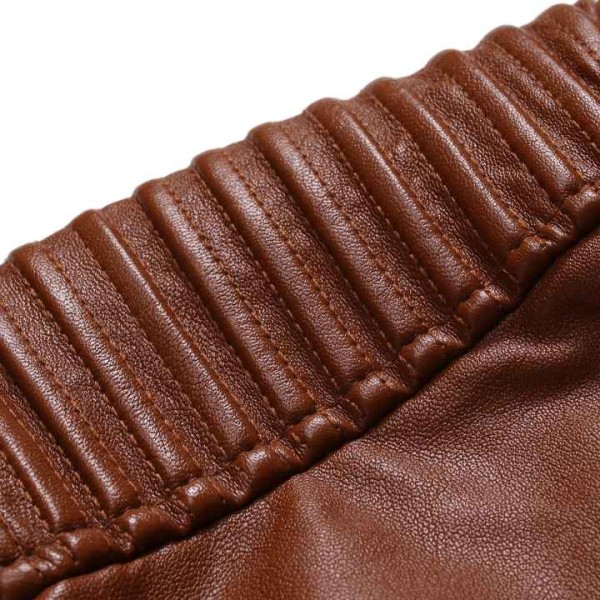 Spring Autumn Thin Men's Stand Collar Striped Embroidery Zipper