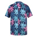 Summer 100% Cotton Digital Printing Men's Short Sleeve Shirts