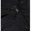 Men's Puffer Jacket with Embroidered Hood Stand Collar Hip Hop Style