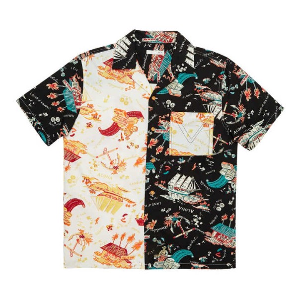 Design Men's Summer Beach Holiday Hawaiian Shirt Short Sleeve