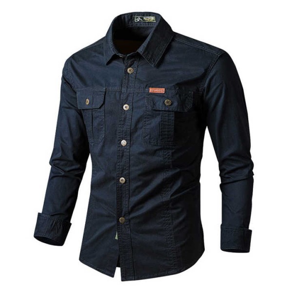 Casual Plain Plus Size Men's Shirt Long Sleeve White Shirts for Men High Quality