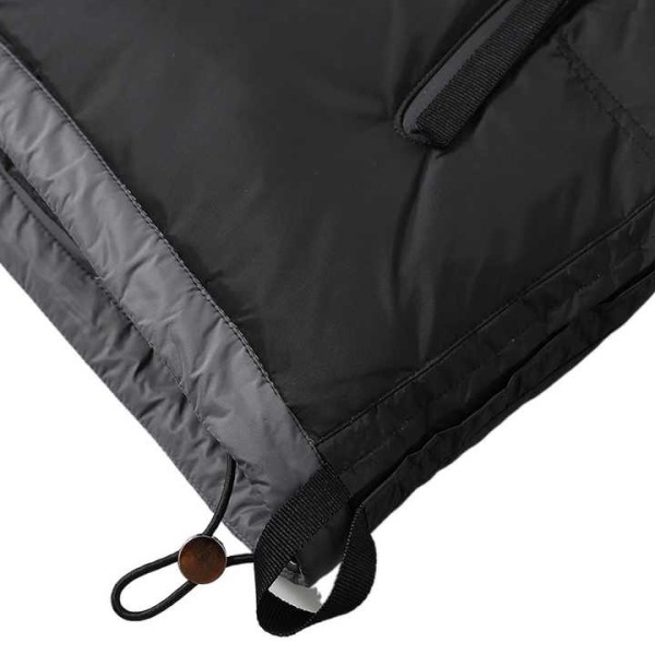 Men's Luxury Short White Duck Coat Hooded Jacket