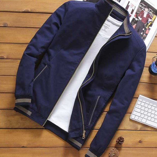 New Plus Size Men's Cotton Jacket Winter Season Thin Coat