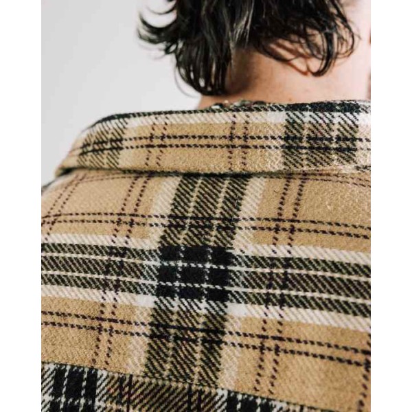 Men's Clothing Spring Casual Fashion Long-sleeved Plaid Shirt Digital Print Embroidered Shirt for Men
