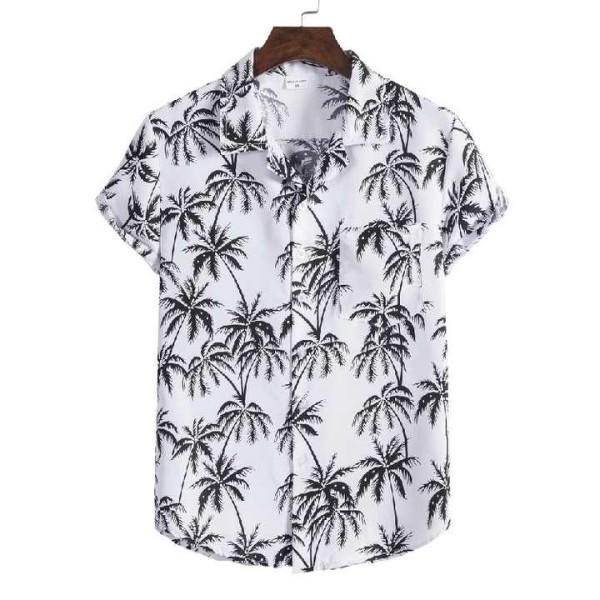 Men's Shirt for Summer Beach Hawaiian Fashion Party Style