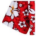 Vacation 4 Way Stretch Fabric Short Sleeve Men's Button Down Collar