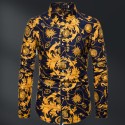 Aiqi Men's Slim Long Sleeve Shirt High Quality New Sales