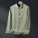Men's New Style Spring Summer Shirt Non-Ironing Anti-Wrinkle Slim-Fit