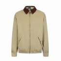 Men's Retro Corduroy Coat Jacket for Spring Embroidered Double-Sided