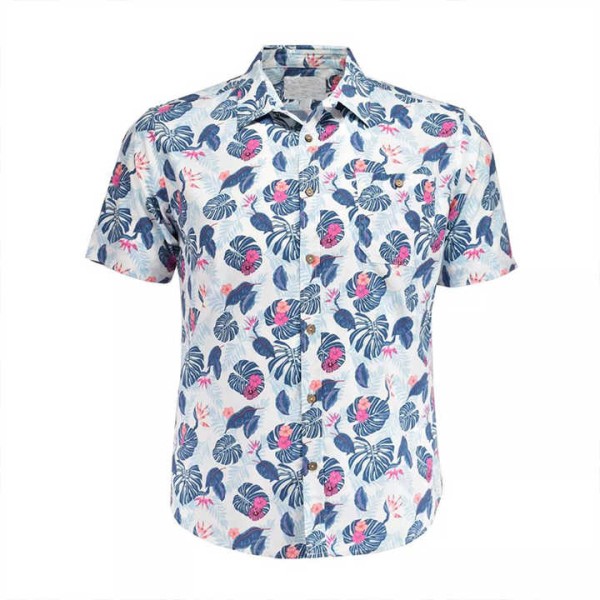 Latest Design Mens Summer Beach Hawaiian Casual Shirts for Men