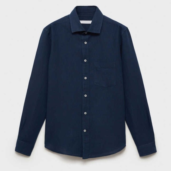 Men's Summer Casual Printed Shirt 100% Cotton