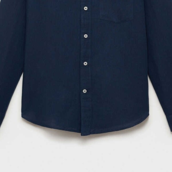 Men's Summer Casual Printed Shirt 100% Cotton