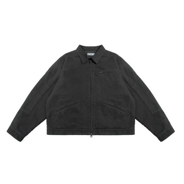 High Quality Vintage Wash Canvas Men's Jacket