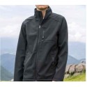 Mens Windproof Waterproof Breathable Plain Softshell Jacket