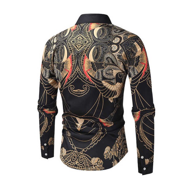 Men's Party Wear Casual Shirt Plus Size Men's Shirts