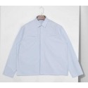 Men's Button-Up Shirts Solid Color Long Sleeve