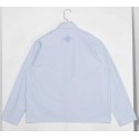 Men's Button-Up Shirts Solid Color Long Sleeve