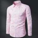 New Style Flower Shirt Long-sleeved Trendy