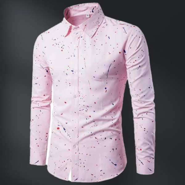 New Style Flower Shirt Long-sleeved Trendy