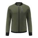 100% Polyester Men's Slim Bomber Jacket