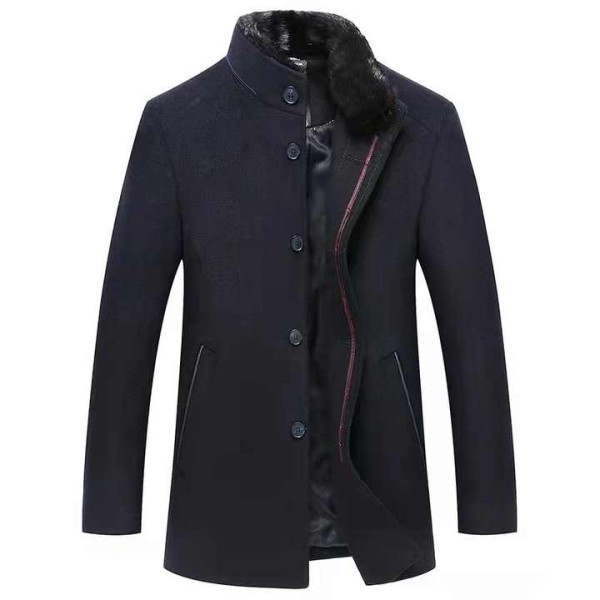 Men's Long Autumn Jacket Coat Man Winter Men's Oversized Swing Windbreaker Coat