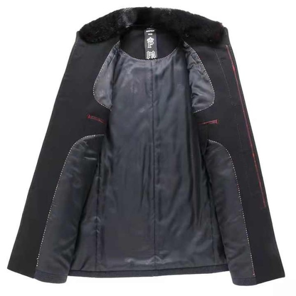 Men's Long Autumn Jacket Coat Man Winter Men's Oversized Swing Windbreaker Coat