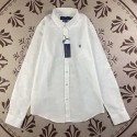 Men's Cotton and Linen British Slim T Shirt Long Sleeve