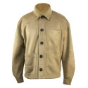 Men's Casual Faux Leather with Plain Jacket Coat for Autumn Season