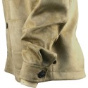 Men's Casual Faux Leather with Plain Jacket Coat for Autumn Season
