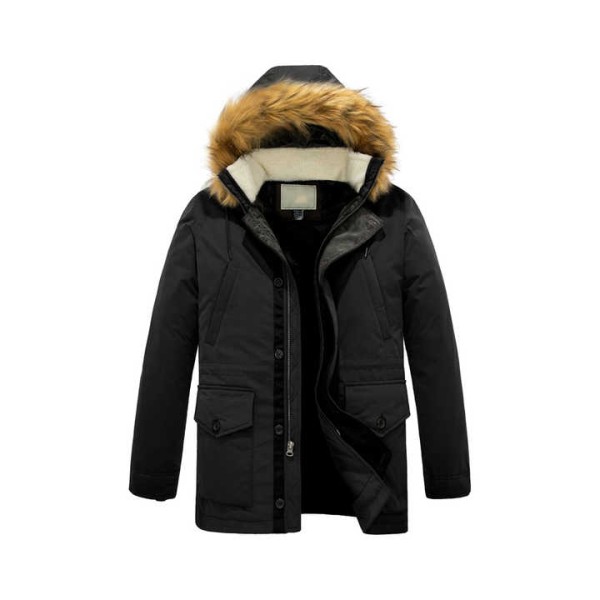 Autumn and Winter New Men's Jacket Winter Brand Parkas