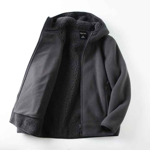 New Lamb Wool Coat for Men's Autumn and Winter