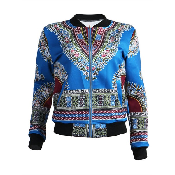 Women's Printed African Dashiki Jacket