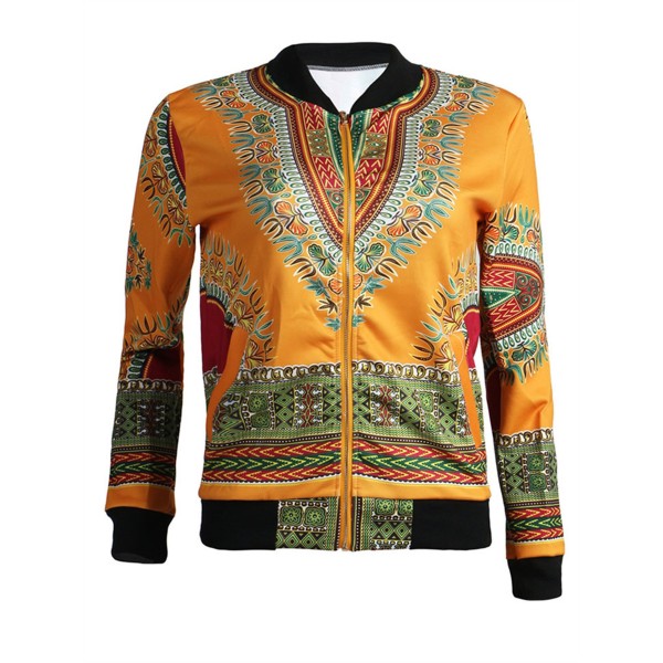 Women's Printed African Dashiki Jacket